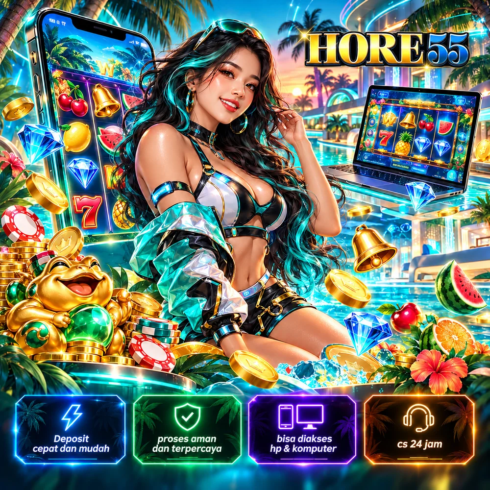 Poster HORE55 2, ilustrasi game dan hiburan digital yang diunggah pemilik situs