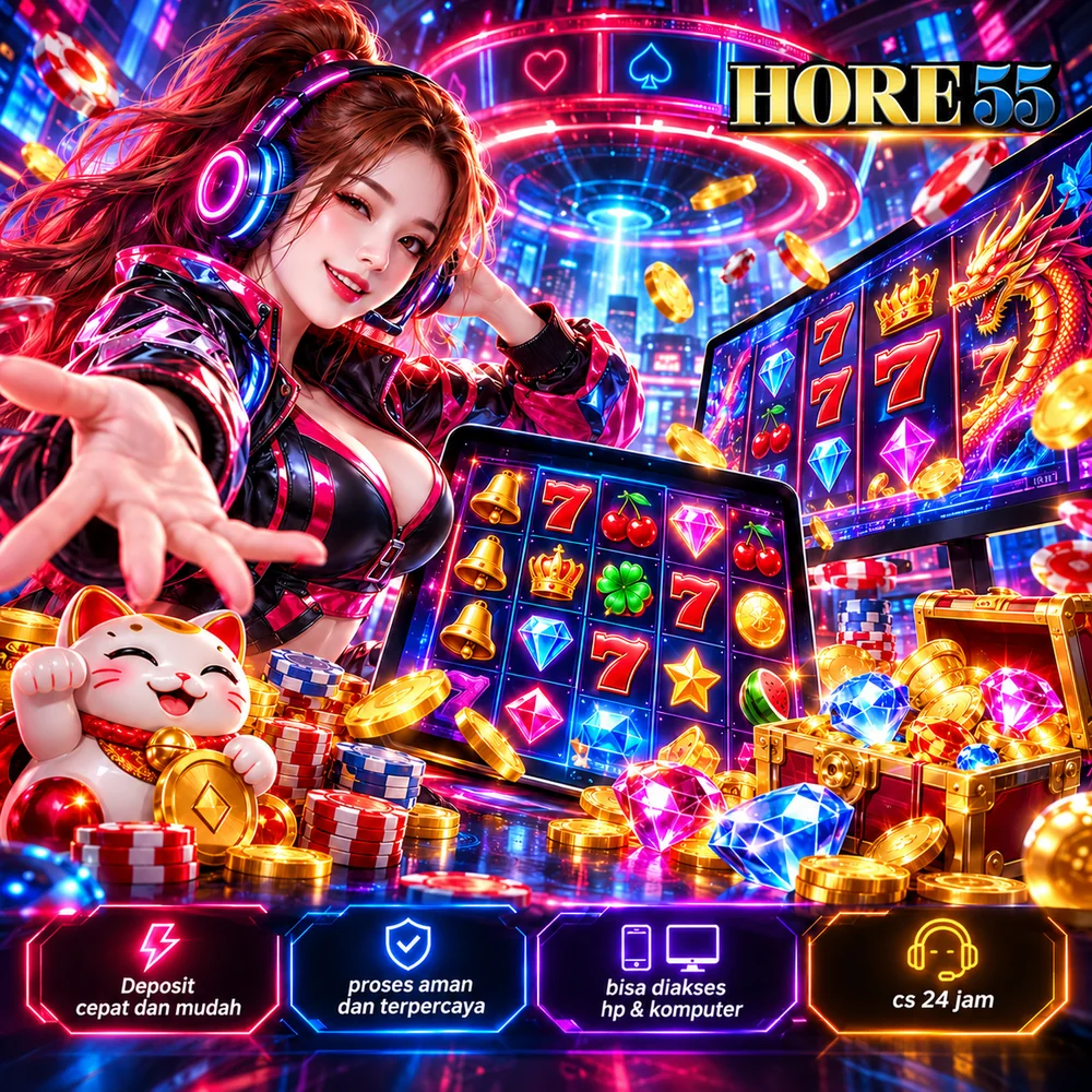 Poster HORE55 3, ilustrasi game dan hiburan digital yang diunggah pemilik situs
